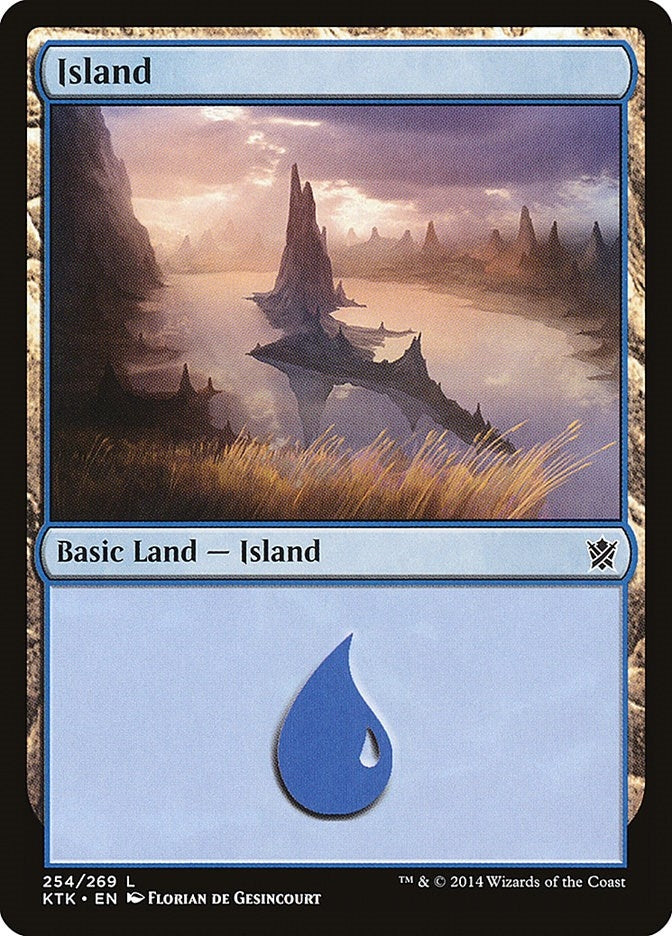 Image for Island (254) (254) - Magic: The Gathering