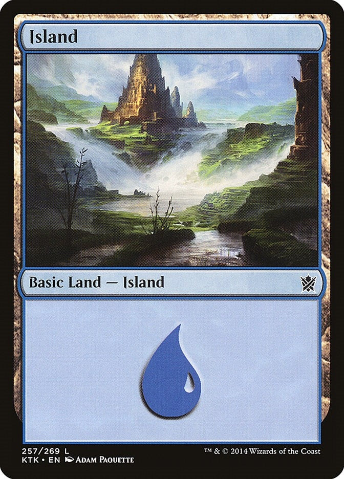 Image for Island (257) (257) (KTK) - Magic: The Gathering