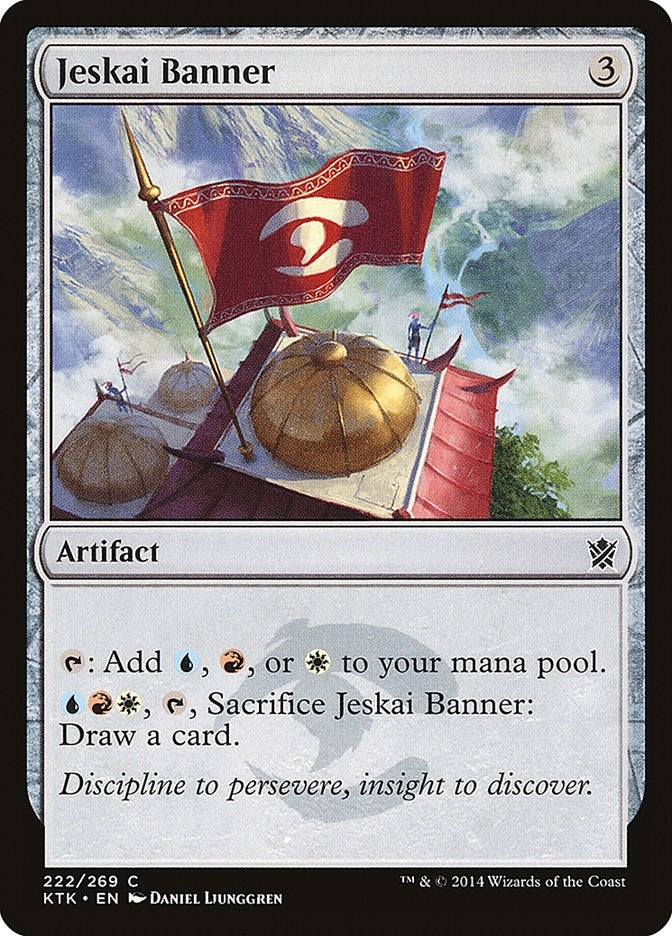 Image for Jeskai Banner (222) - Magic: The Gathering