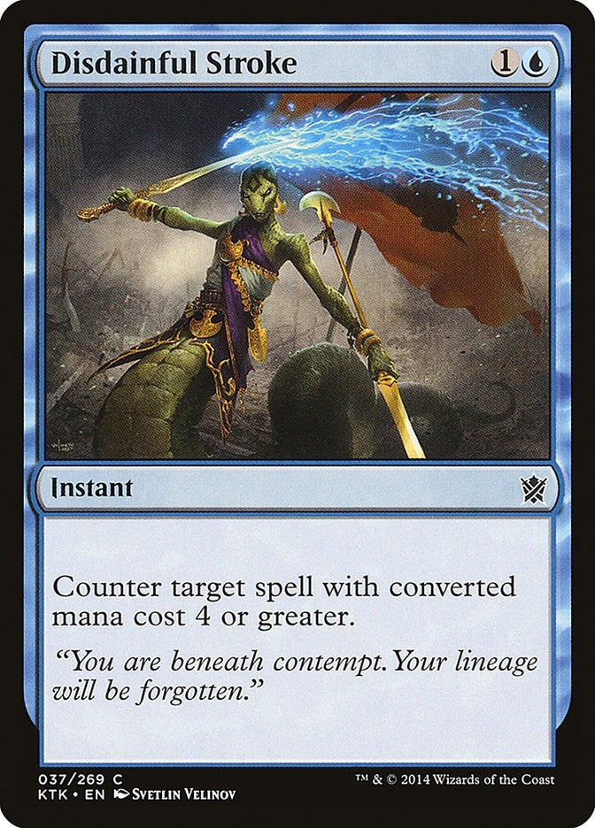 Image for Disdainful Stroke (37) (KTK) - Magic: The Gathering
