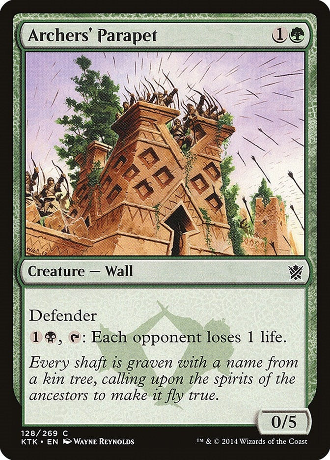 Image for Archers' Parapet (128) (KTK) - Magic: The Gathering