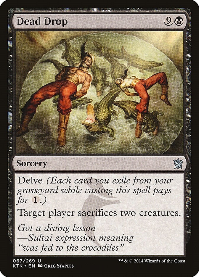 Image for Dead Drop (67) (KTK) - Magic: The Gathering