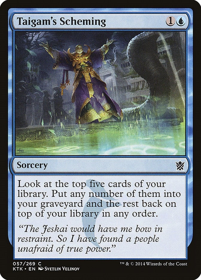 Image for Taigam's Scheming (57) - Magic: The Gathering