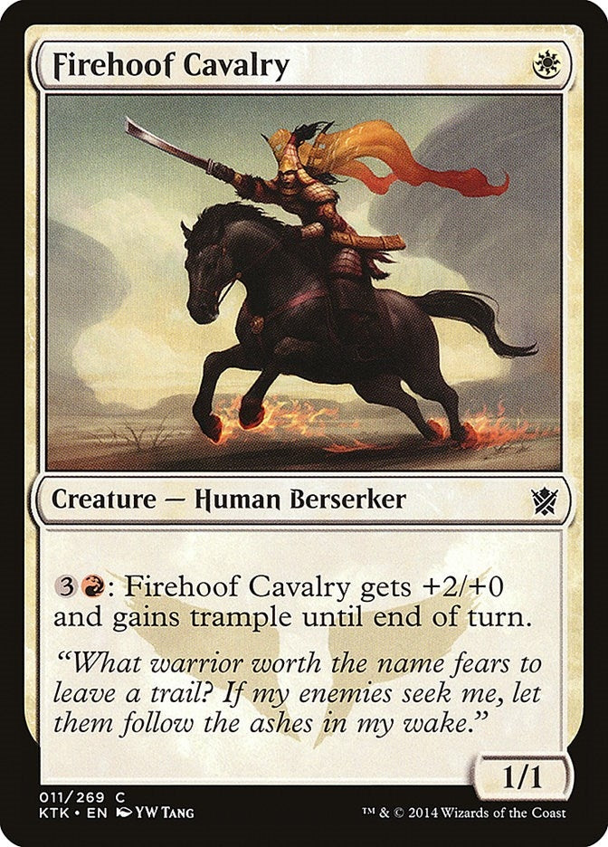 Image for Firehoof Cavalry (11) - Magic: The Gathering