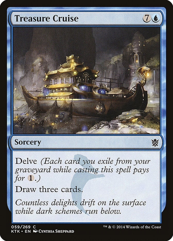 Image for Treasure Cruise (59) - Magic: The Gathering