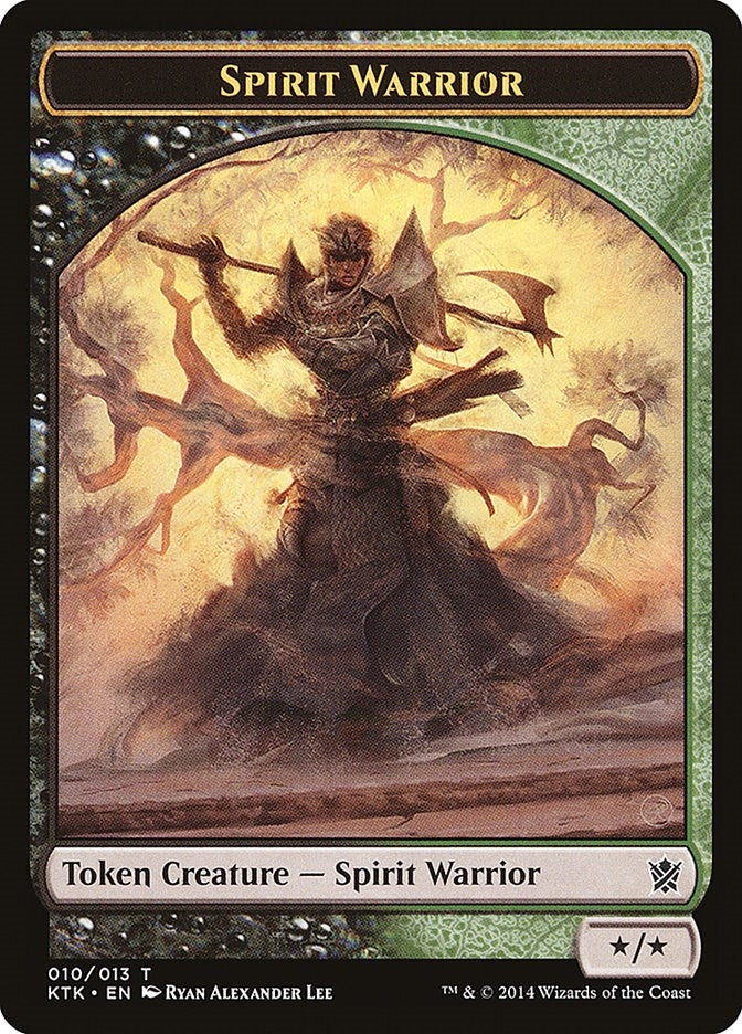 Image for Spirit Warrior Token (10) - Magic: The Gathering
