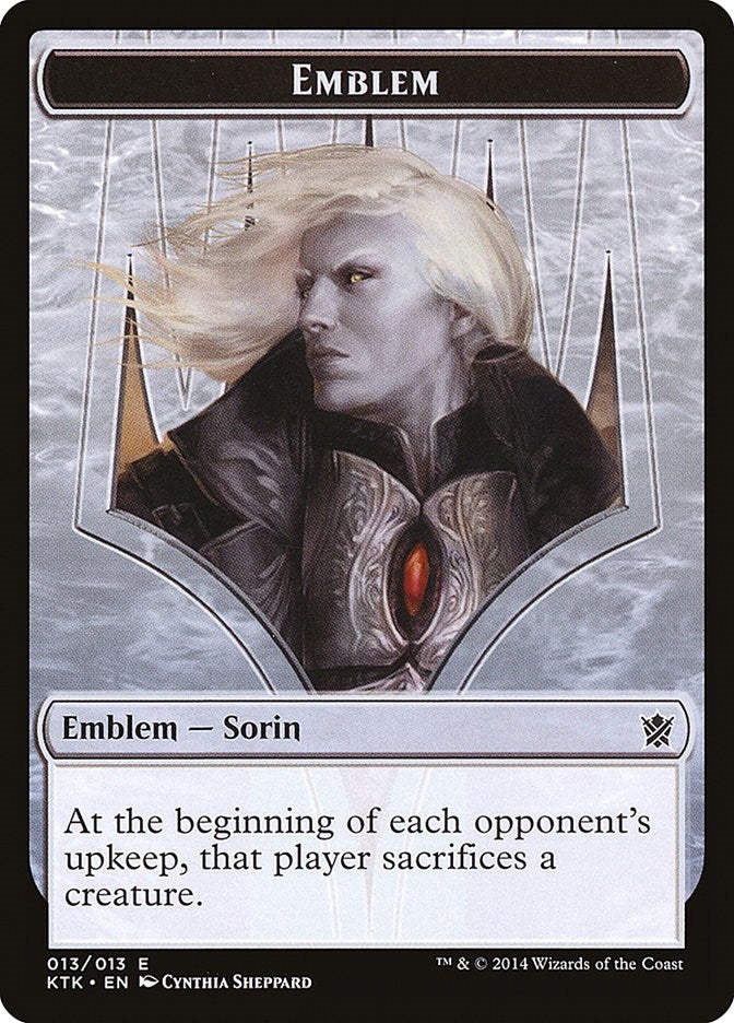 Image for Emblem - Sorin, Solemn Visitor (13) - Magic: The Gathering
