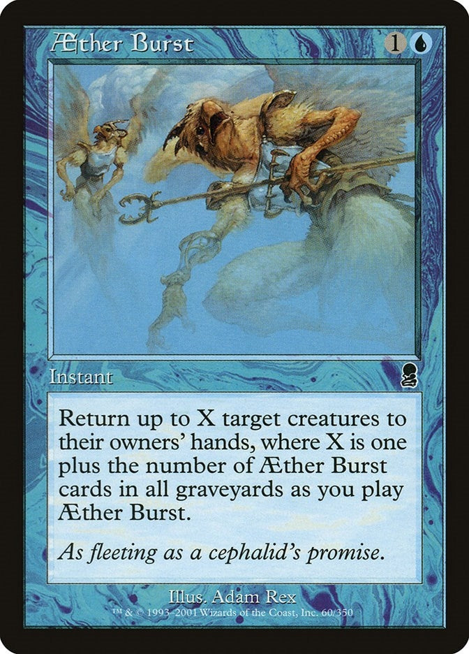 Image for Aether Burst (60) (ODY) - Magic: The Gathering