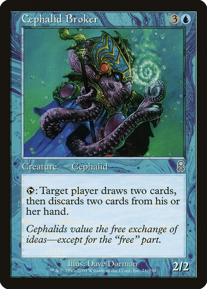 Image for Cephalid Broker (71) - Magic: The Gathering