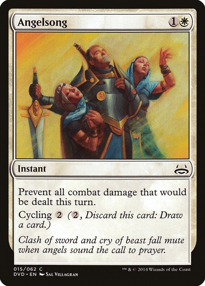 Image for Angelsong (15) (DD3) - Magic: The Gathering
