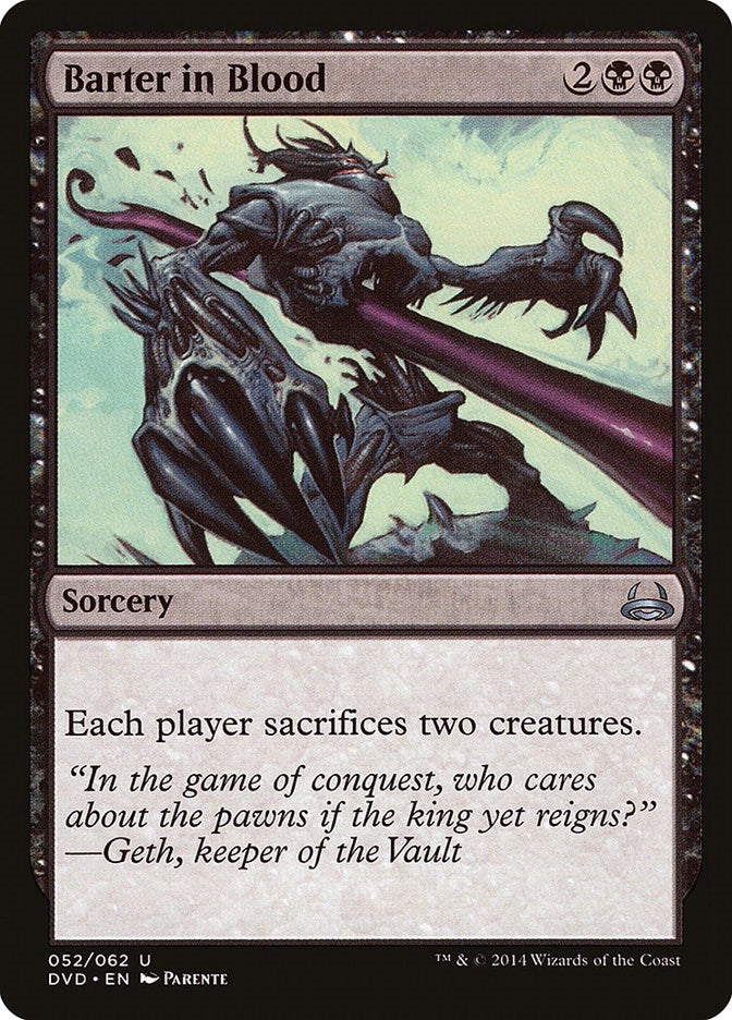 Image for Barter in Blood (52) - Magic: The Gathering