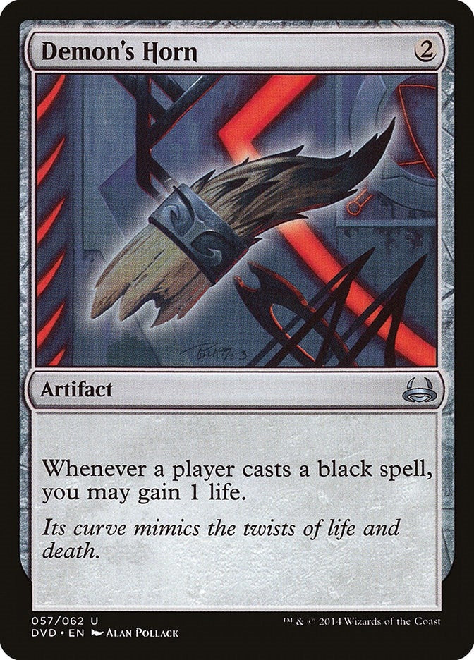 Image for Demon's Horn (57) (DD3) - Magic: The Gathering