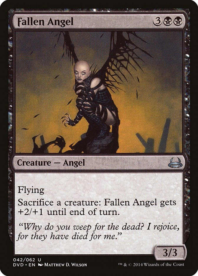 Image for Fallen Angel (42) - Magic: The Gathering