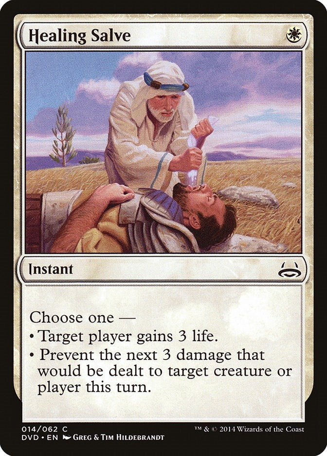 Image for Healing Salve (14) (DD3) - Magic: The Gathering