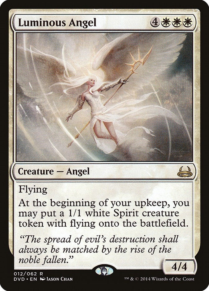 Image for Luminous Angel (12) (DD3) - Magic: The Gathering