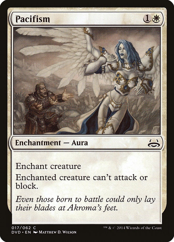 Image for Pacifism (17) (DD3) - Magic: The Gathering
