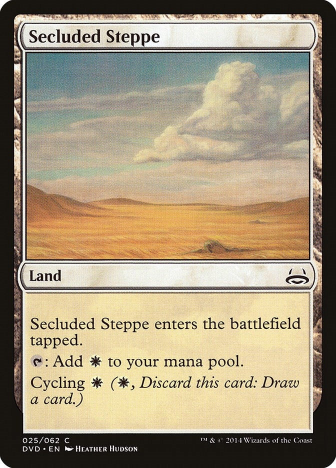 Image for Secluded Steppe (25) (DD3) - Magic: The Gathering