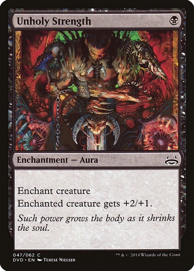 Image for Unholy Strength (47) (DD3) - Magic: The Gathering