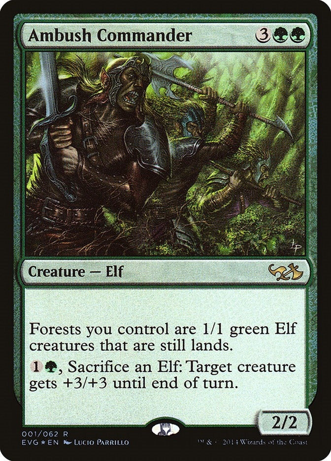 Image for Ambush Commander (1) (DD3) - Magic: The Gathering