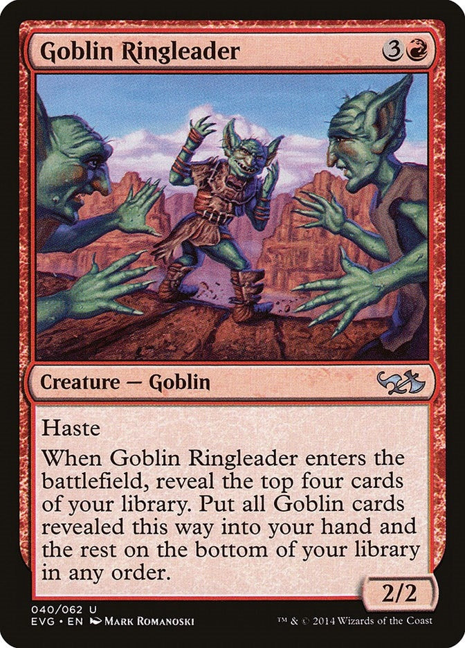 Image for Goblin Ringleader (40) (DD3) - Magic: The Gathering