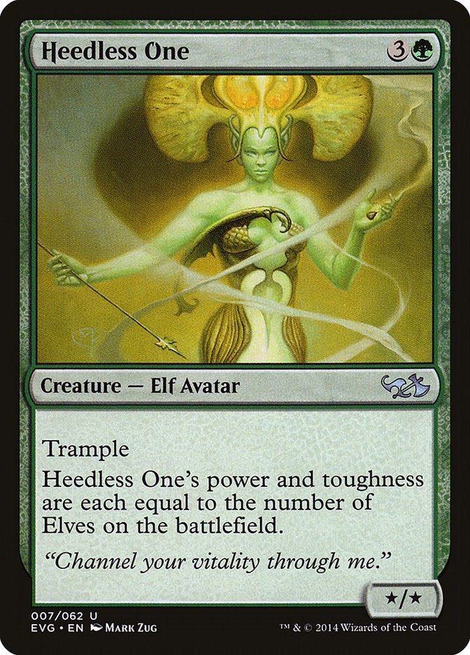 Image for Heedless One (7) (DD3) - Magic: The Gathering