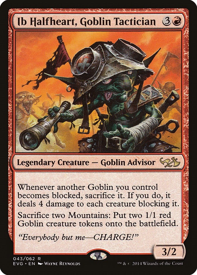 Image for Ib Halfheart, Goblin Tactician (43) - Magic: The Gathering