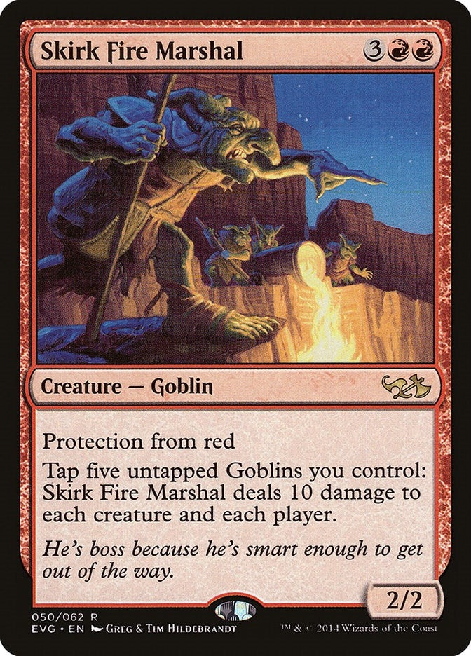 Image for Skirk Fire Marshal (50) (DD3) - Magic: The Gathering