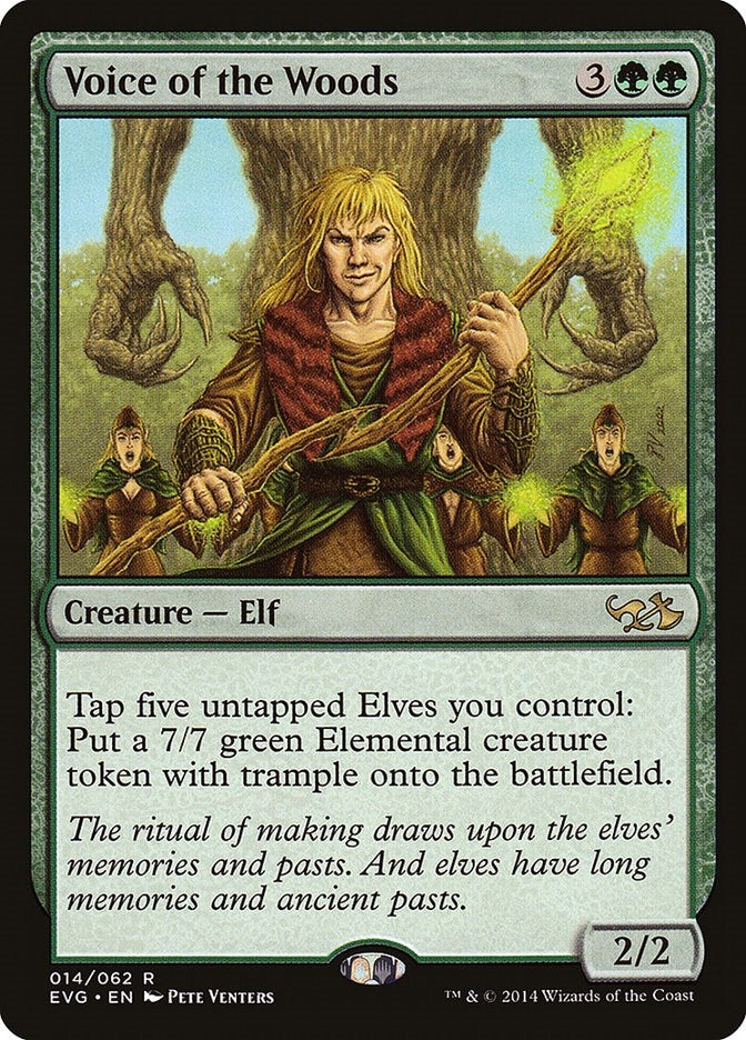 Image for Voice of the Woods (14) (DD3) - Magic: The Gathering