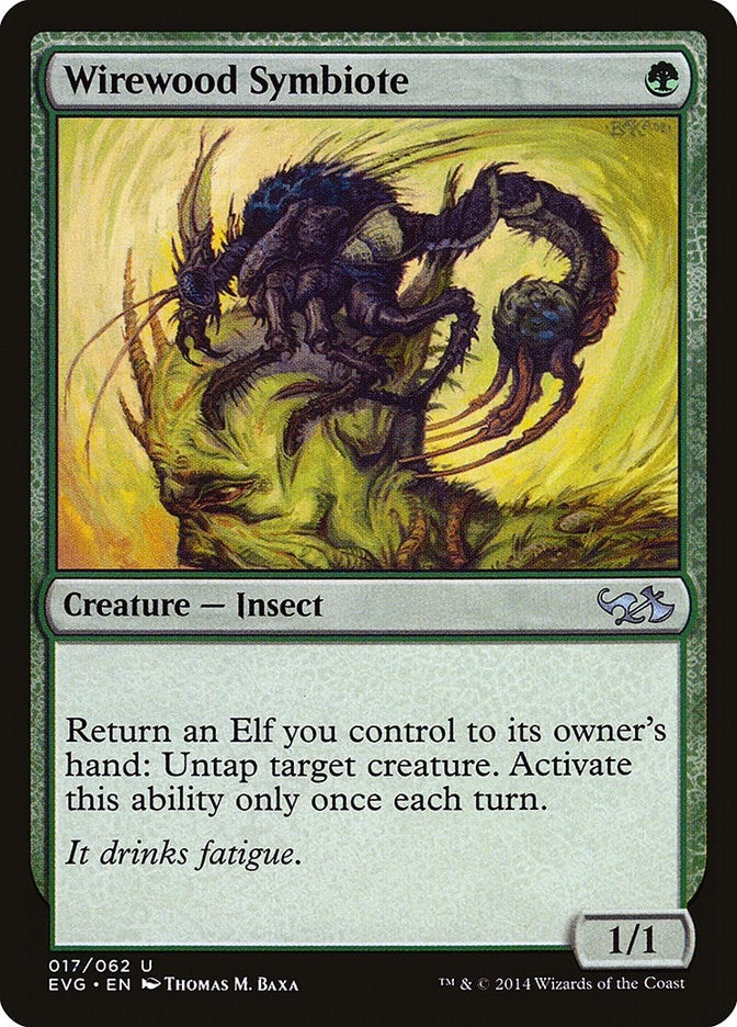 Image for Wirewood Symbiote (17) (DD3) - Magic: The Gathering