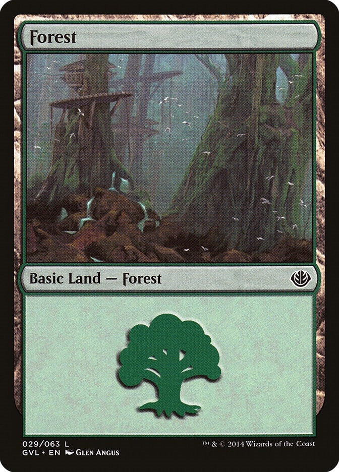 Image for Forest (029) (GVL) (29) - Magic: The Gathering