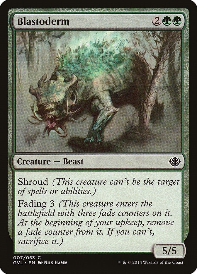 Image for Blastoderm (7) - Magic: The Gathering