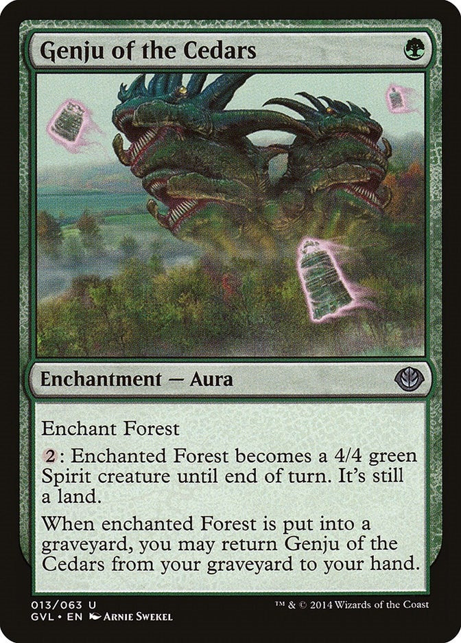 Image for Genju of the Cedars (13) - Magic: The Gathering