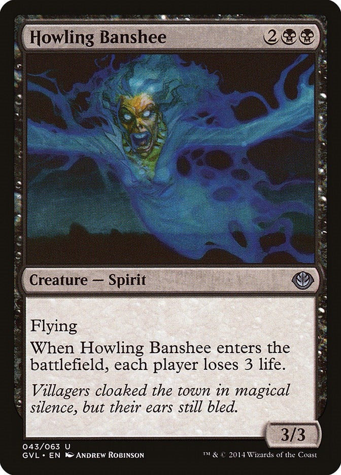 Image for Howling Banshee (43) (DD3) - Magic: The Gathering