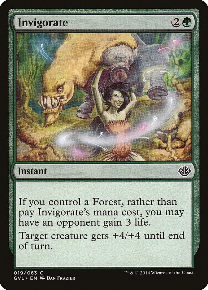 Image for Invigorate (19) - Magic: The Gathering