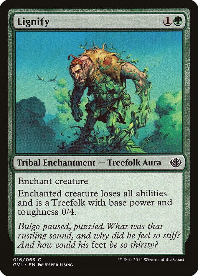 Image for Lignify (16) (DD3) - Magic: The Gathering