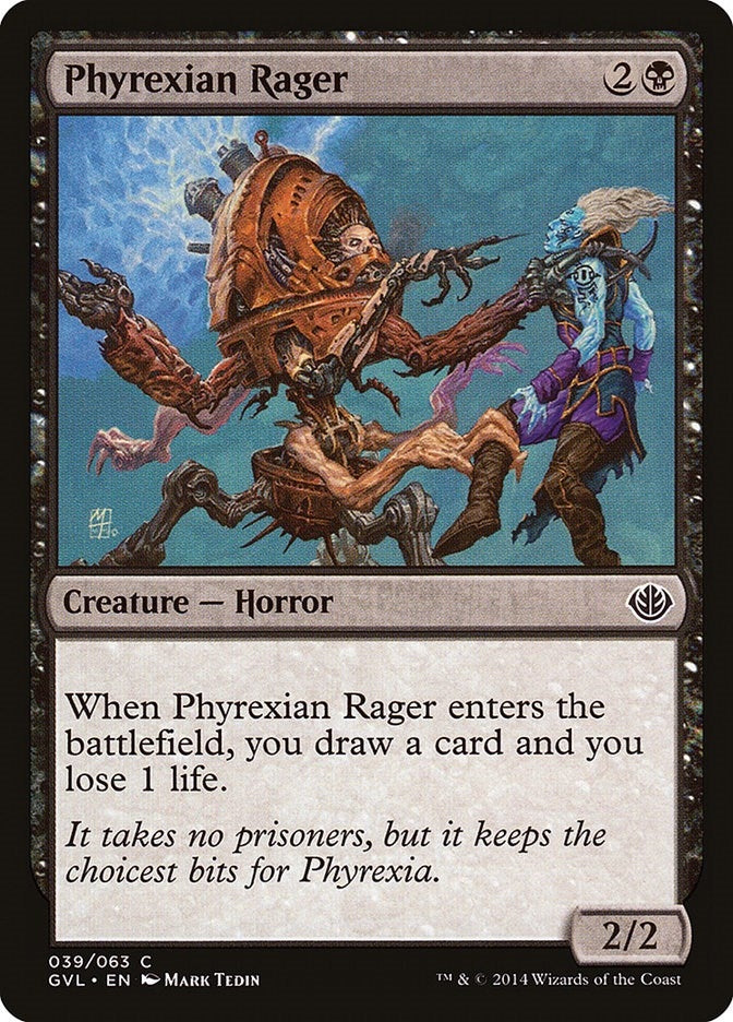 Image for Phyrexian Rager (39) (DD3) - Magic: The Gathering