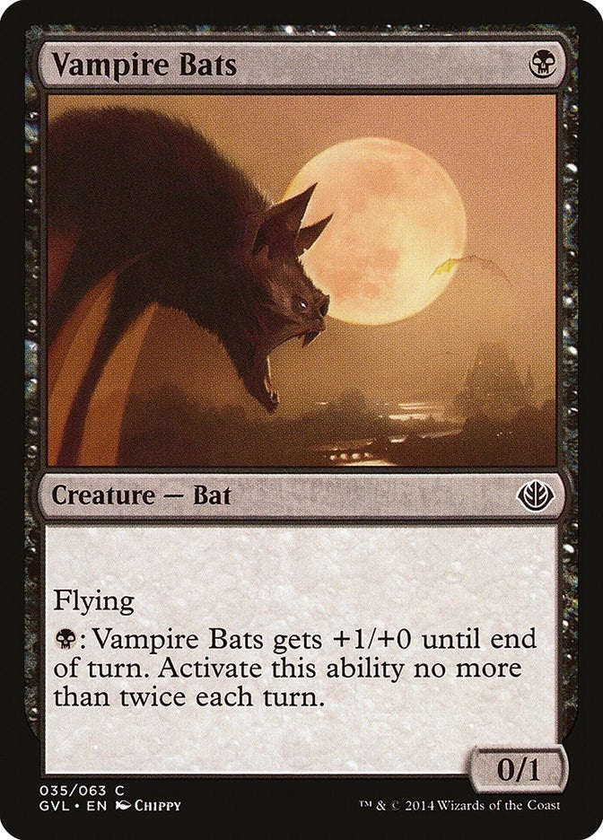 Image for Vampire Bats (35) (DD3) - Magic: The Gathering