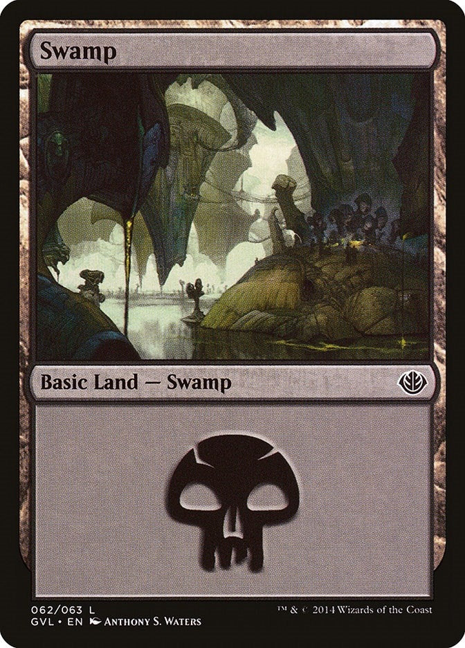 Image for Swamp (062) (GVL) (62) (DD3) - Magic: The Gathering
