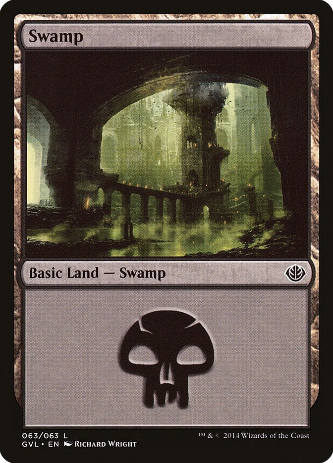 Image for Swamp (063) (GVL) (63) (DD3) - Magic: The Gathering