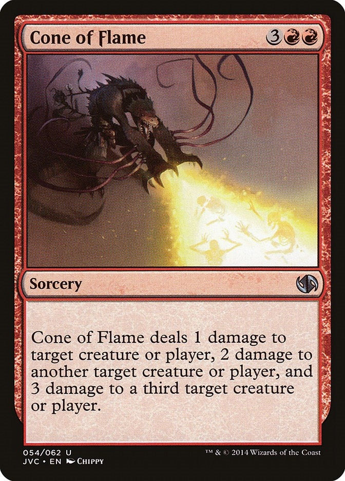 Image for Cone of Flame (54) (DD3) - Magic: The Gathering