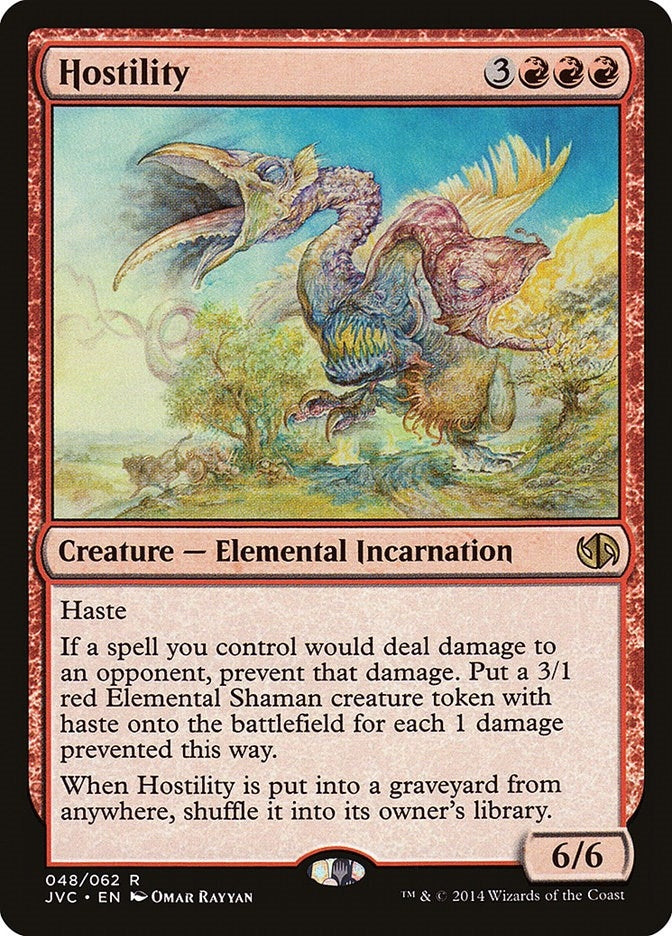 Image for Hostility (48) (DD3) - Magic: The Gathering