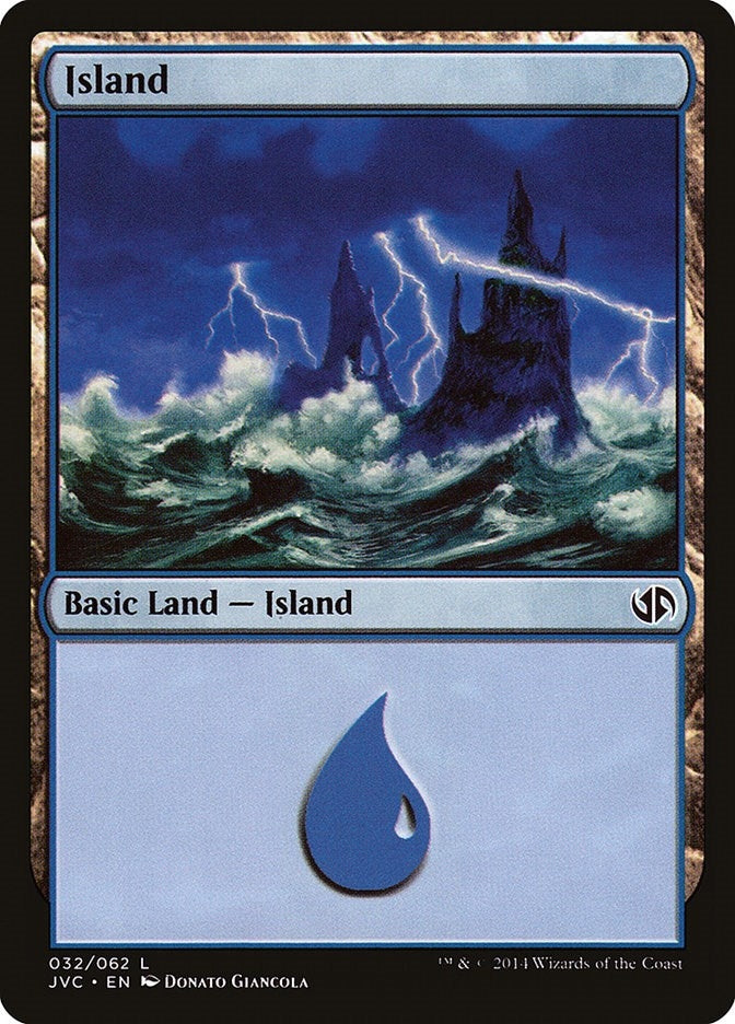 Image for Island (032) (JVC) (32) - Magic: The Gathering