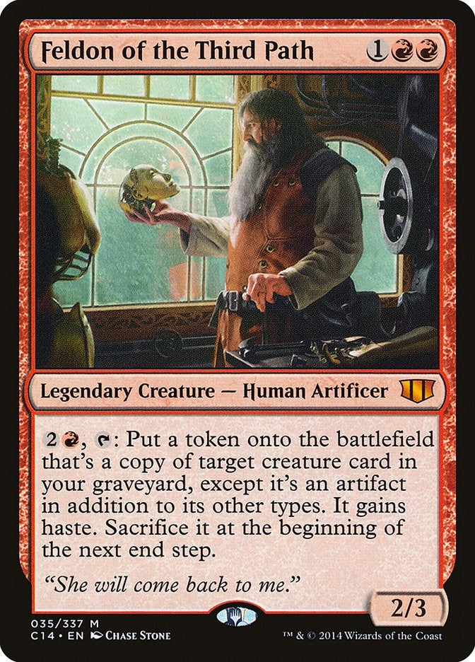 Image for Feldon of the Third Path (35) (C14) - Magic: The Gathering