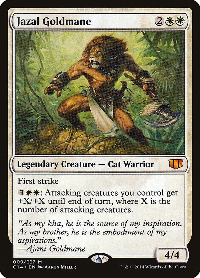 Image for Jazal Goldmane (9) (C14) - Magic: The Gathering