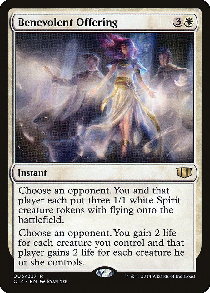 Image for Benevolent Offering (3) (C14) - Magic: The Gathering