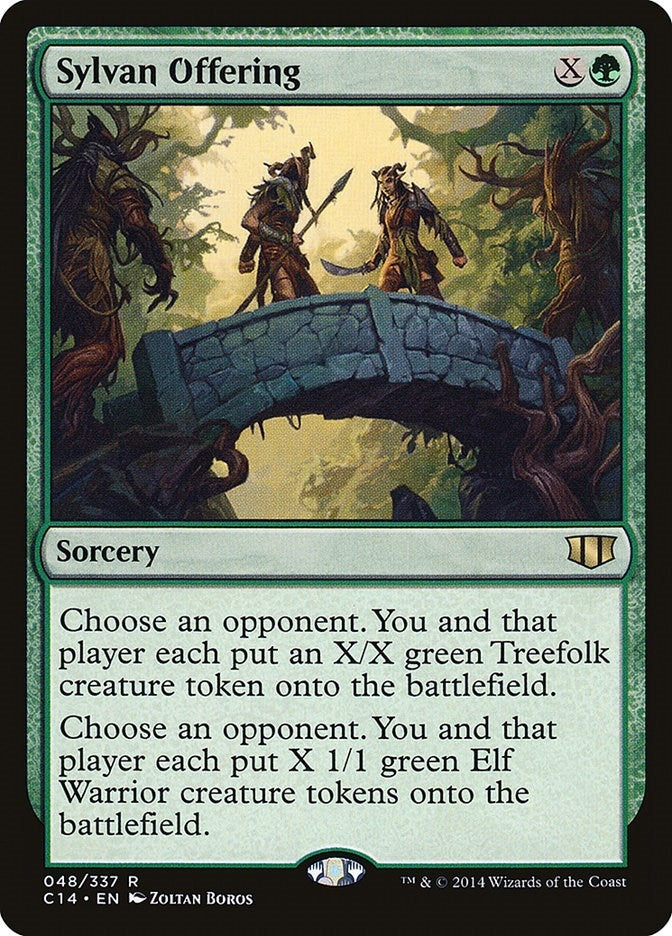 Image for Sylvan Offering (48) - Magic: The Gathering