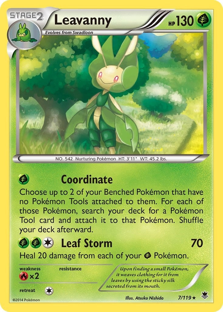 Image for Leavanny (7/119) (PHF) - Pokemon