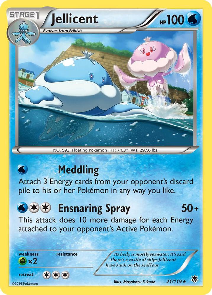 Image for Jellicent (21/119) (PHF) - Pokemon