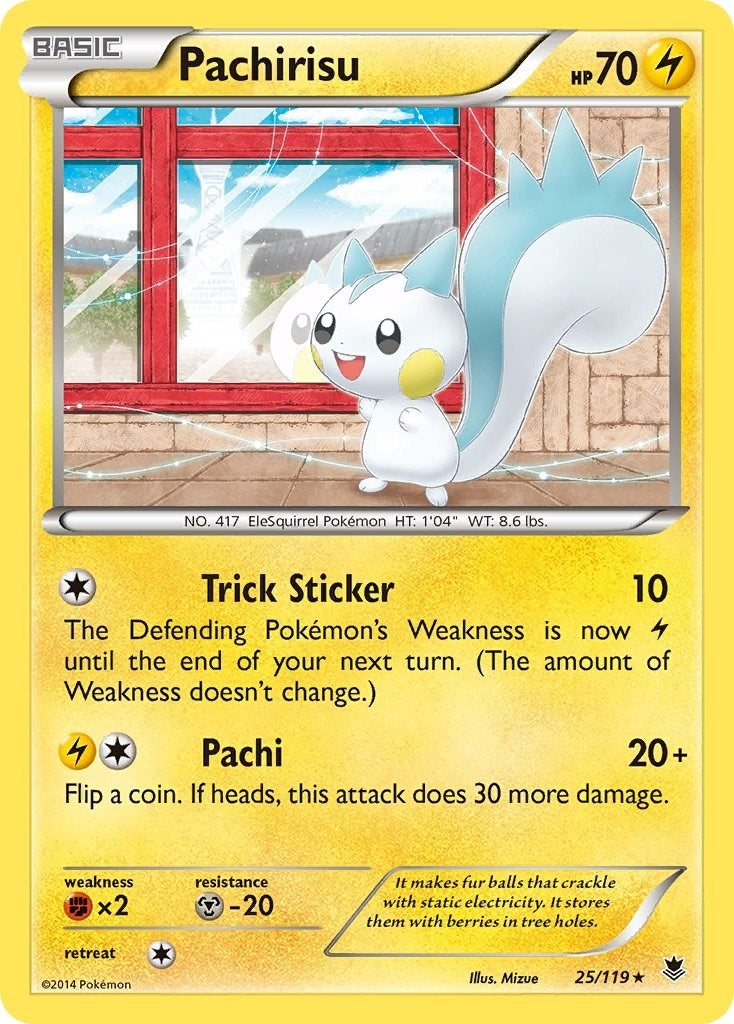 Image for Pachirisu (25/119) (PHF) - Pokemon