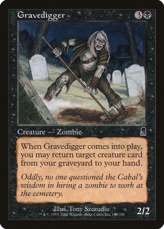Image for Gravedigger (140) - Magic: The Gathering